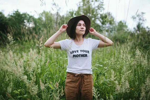 Love your mother t-shirt The bee & the fox