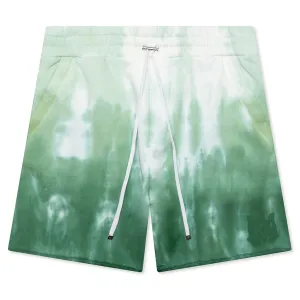 MA Logo Dip Dye Sweatshort - Mineral Green