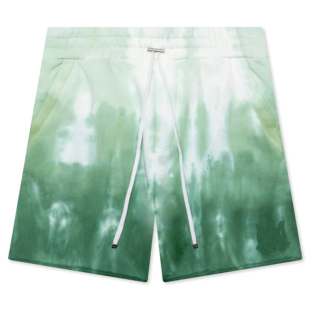 MA Logo Dip Dye Sweatshort - Mineral Green