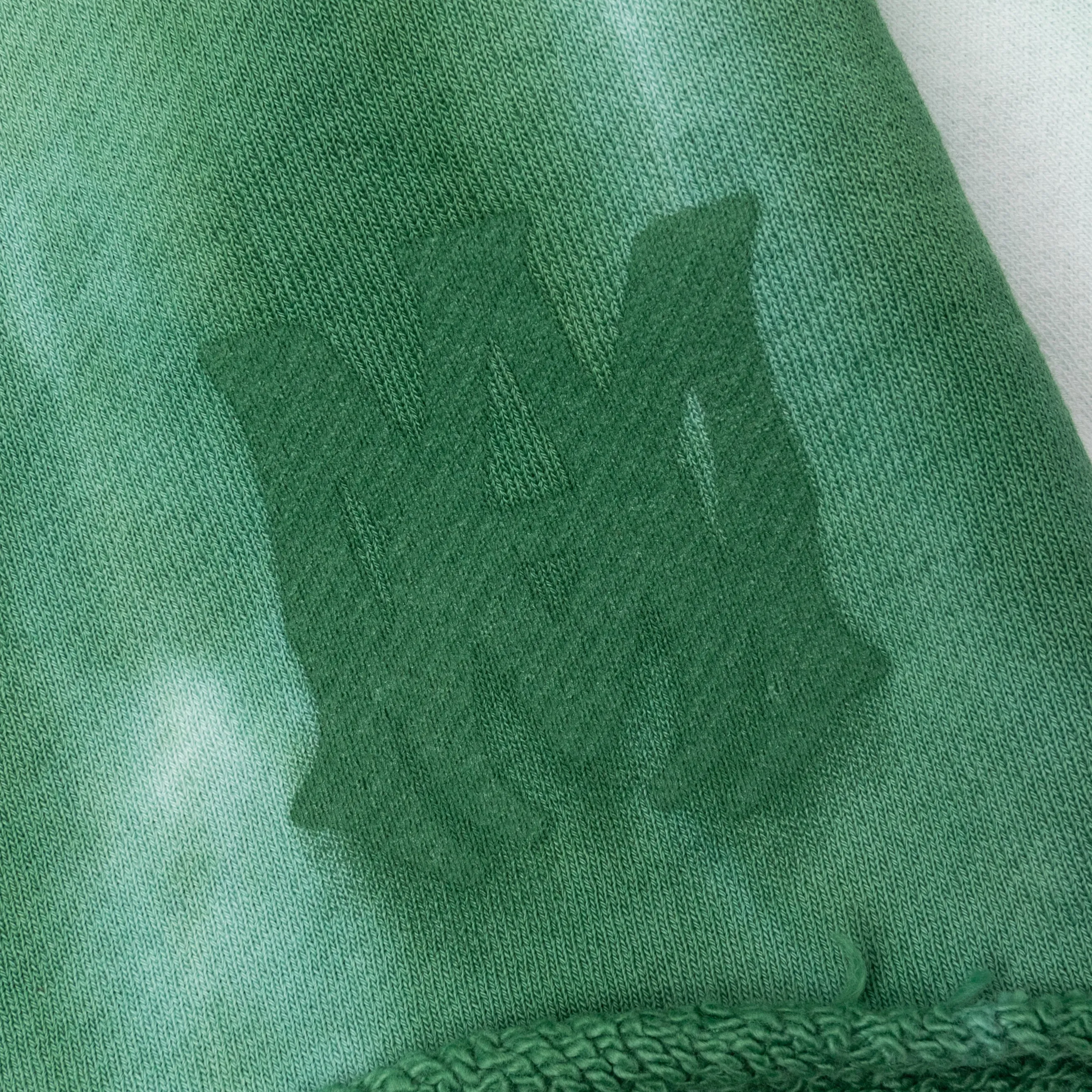 MA Logo Dip Dye Sweatshort - Mineral Green