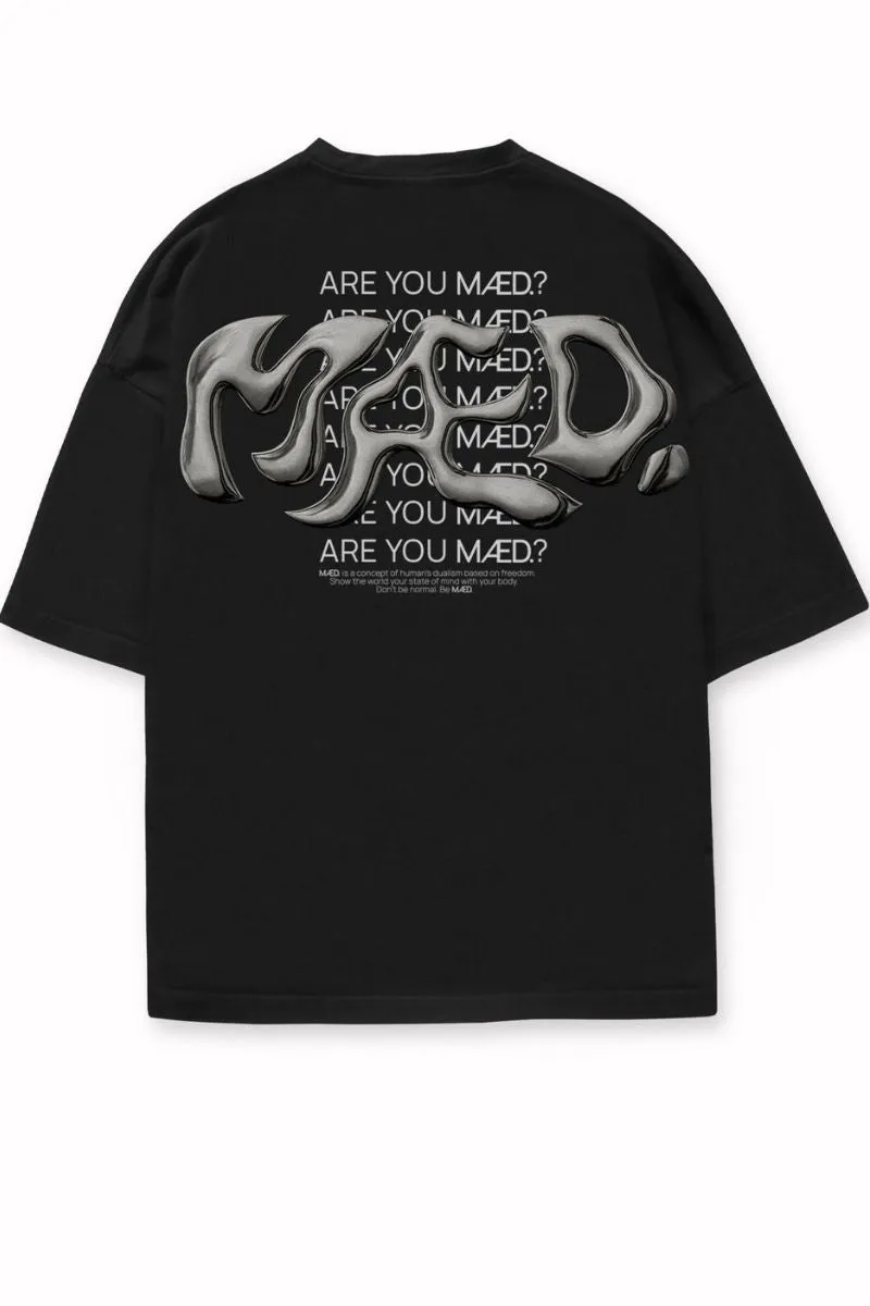 MÆD Liquid T-Shirts- Black