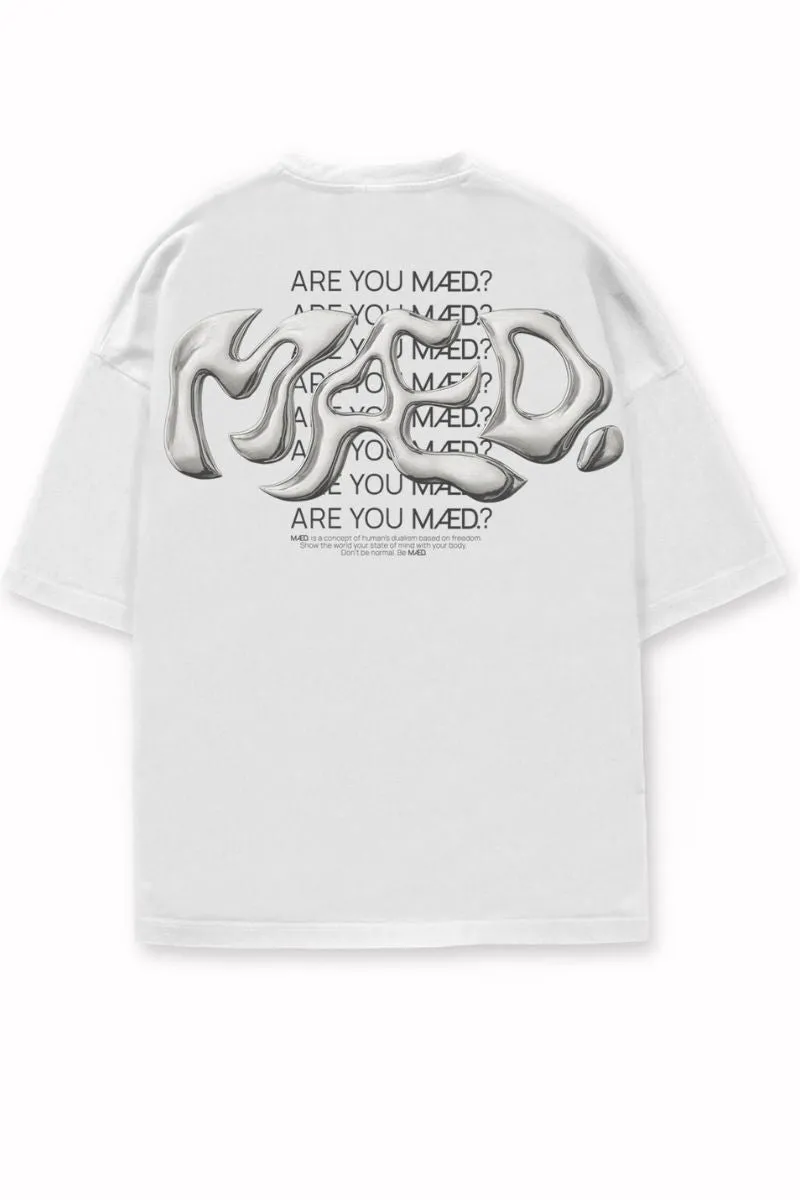 MÆD Liquid T-Shirts - White