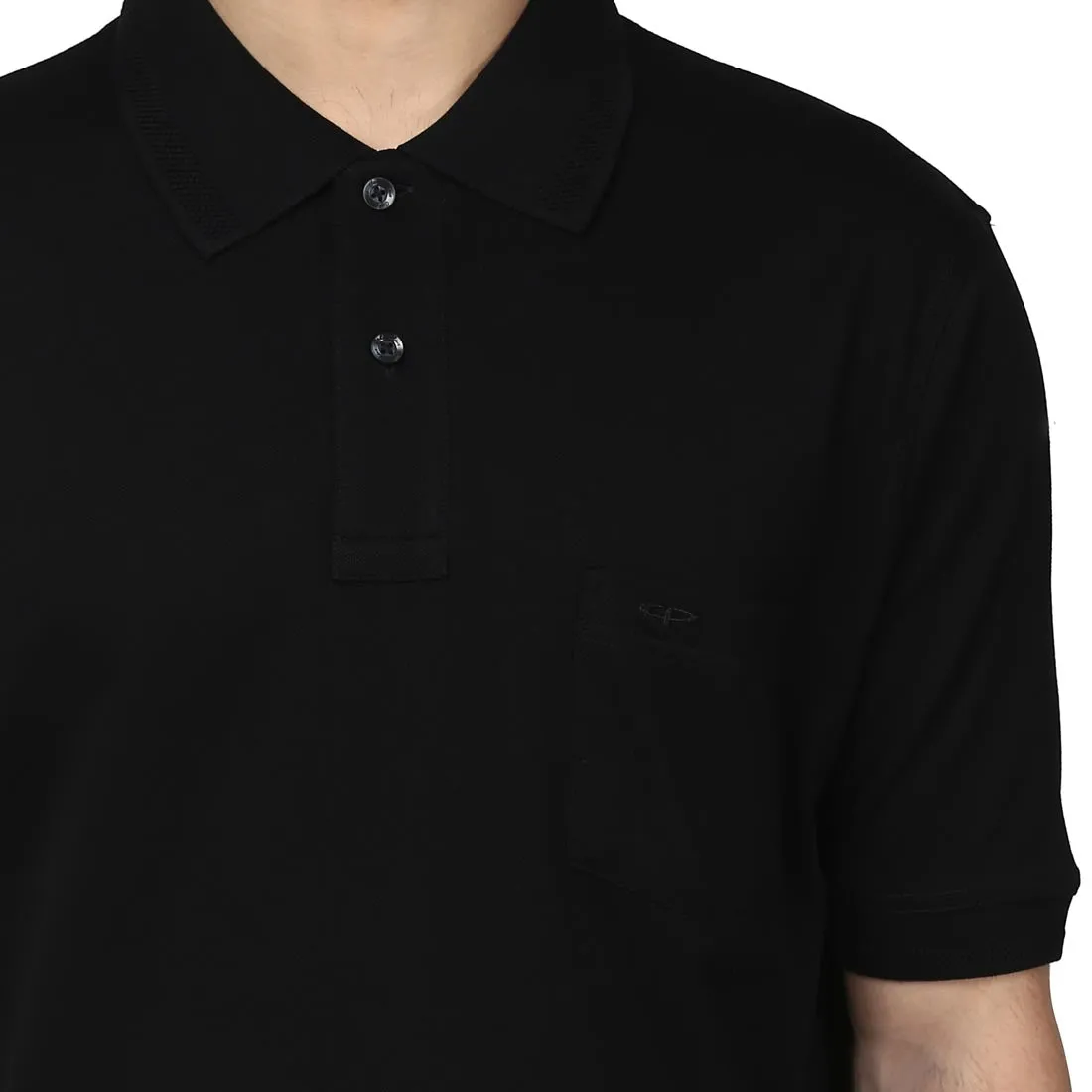 Men Black Classic Fit Solid Cotton Full Sleeve Shirts