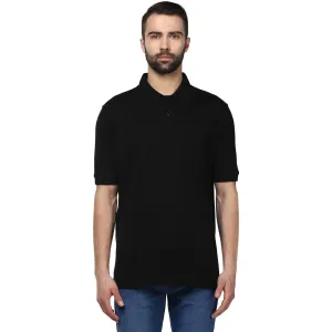Men Black Classic Fit Solid Cotton Full Sleeve Shirts