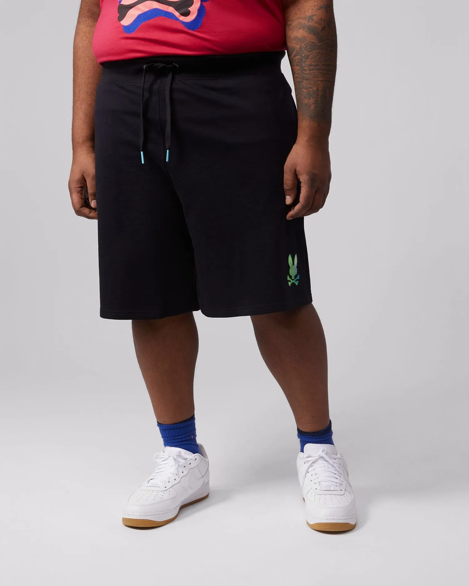 MENS BIG AND TALL HINDES SWEAT SHORTS - B9R416T1FT
