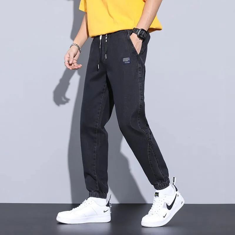 Men's Casual Embroidery Harlan Jeans