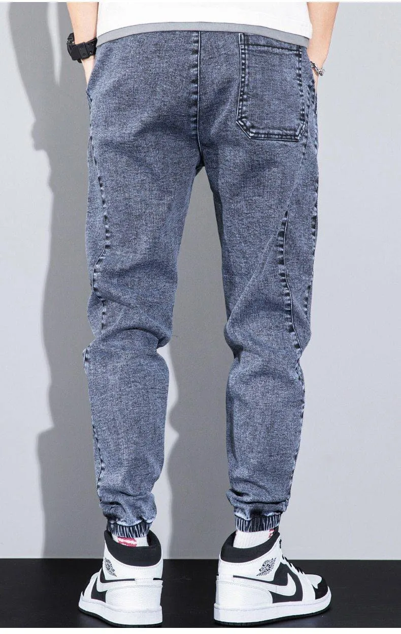 Men's Casual Embroidery Harlan Jeans