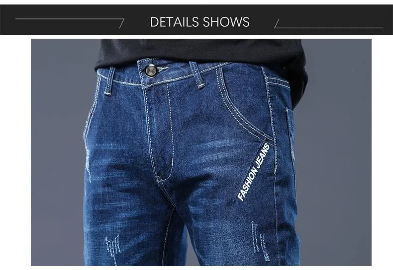 Men's Formal Slim Fit Denim Jeans