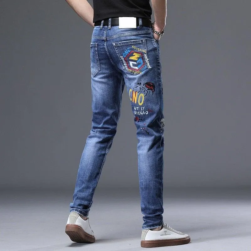 Men’s Slim Fit Stretch Denim Pants