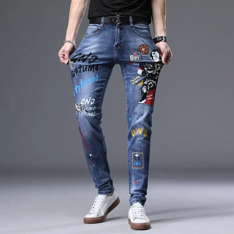 Men’s Slim Fit Stretch Denim Pants