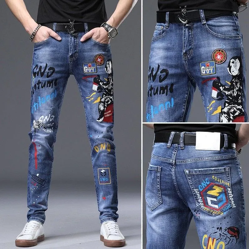 Men’s Slim Fit Stretch Denim Pants