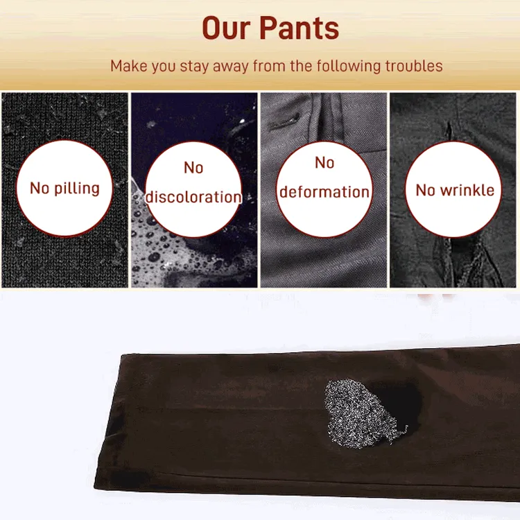 Men's Stretchy Corduroy Straight Long Pants—buy 2 free shipping