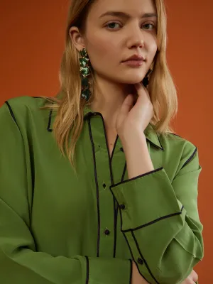 Moroccan Alma silk shirt
