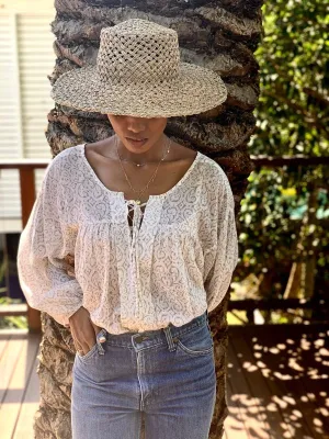 Natalia Cotton Voile Blouse