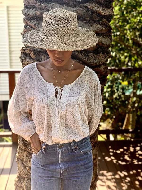 Natalia Cotton Voile Blouse