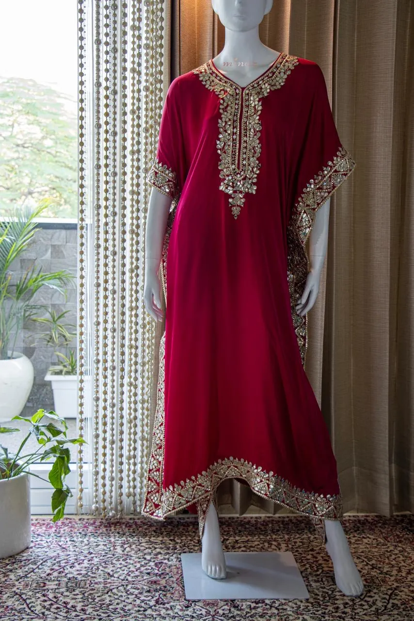 Nihshad kaftan dress stylish kaftan set