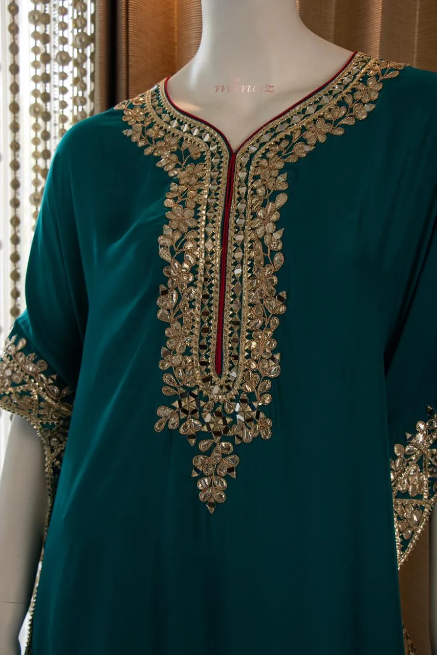 Nihshad kaftan dress stylish kaftan set