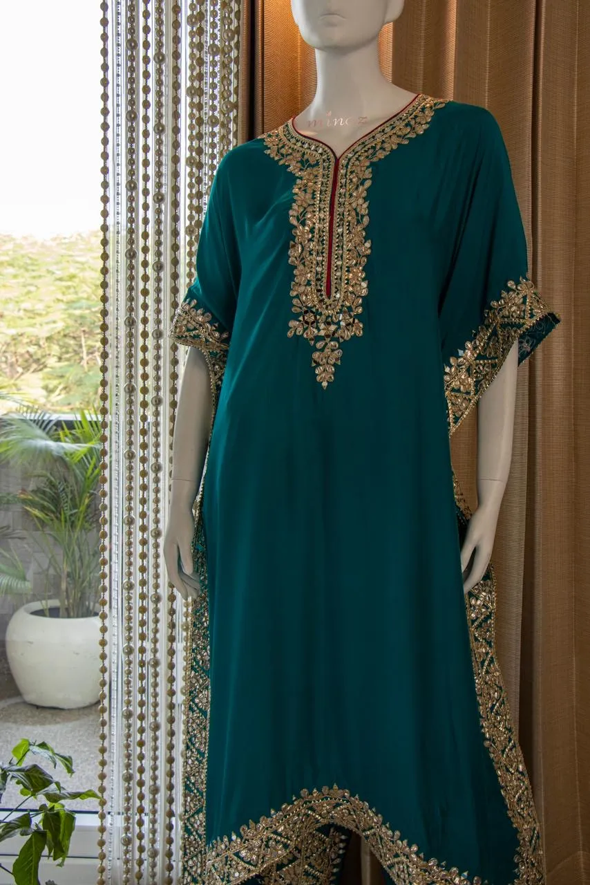 Nihshad kaftan dress stylish kaftan set