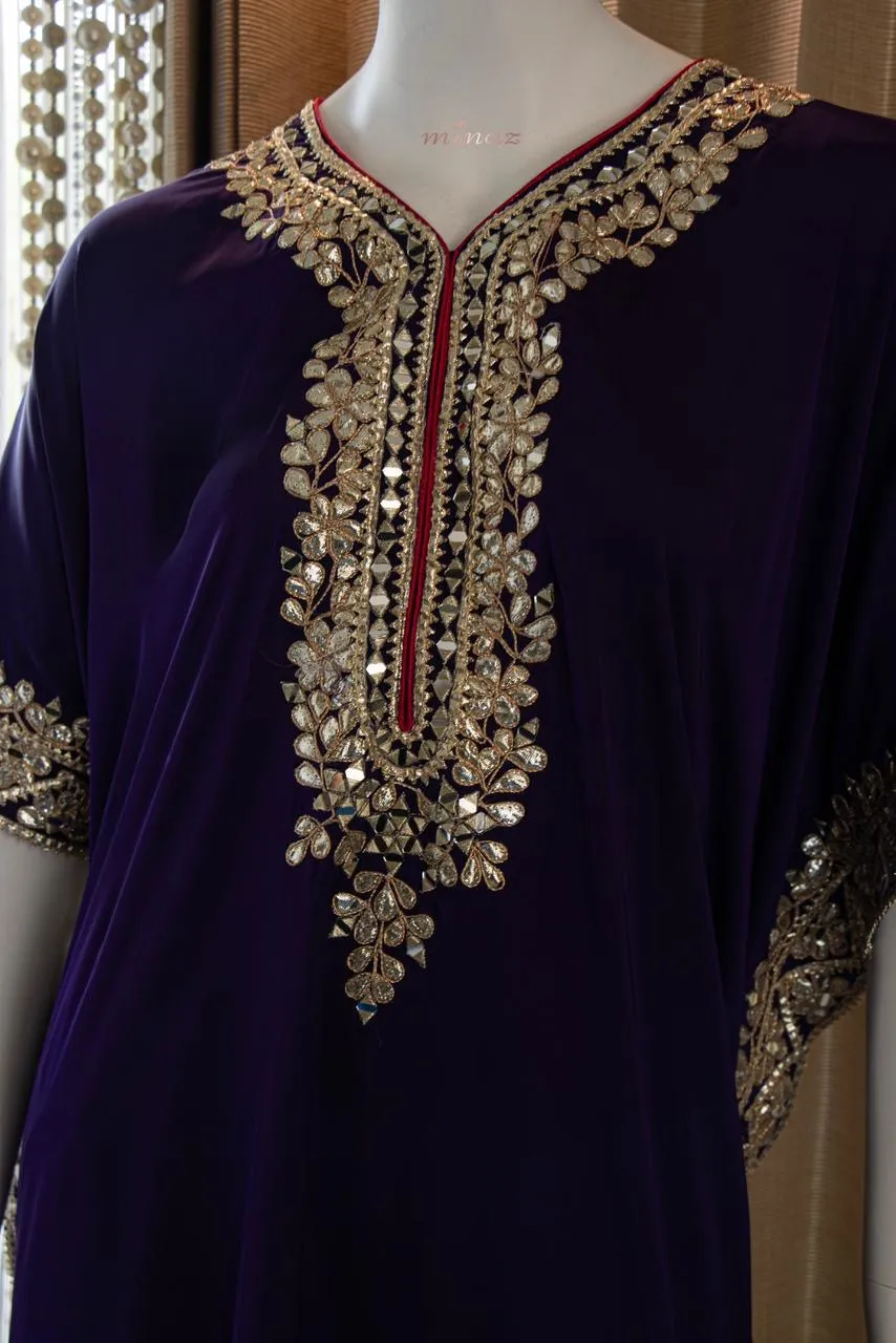 Nihshad kaftan dress stylish kaftan set