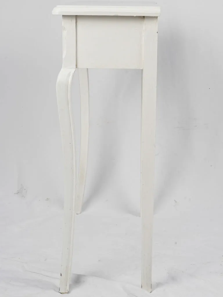 Pair of Louis XV Style White Painted Consoles