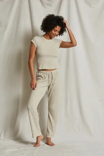 PERFECT WHITE TEE - LEANN STRAIGHT LEG PANT