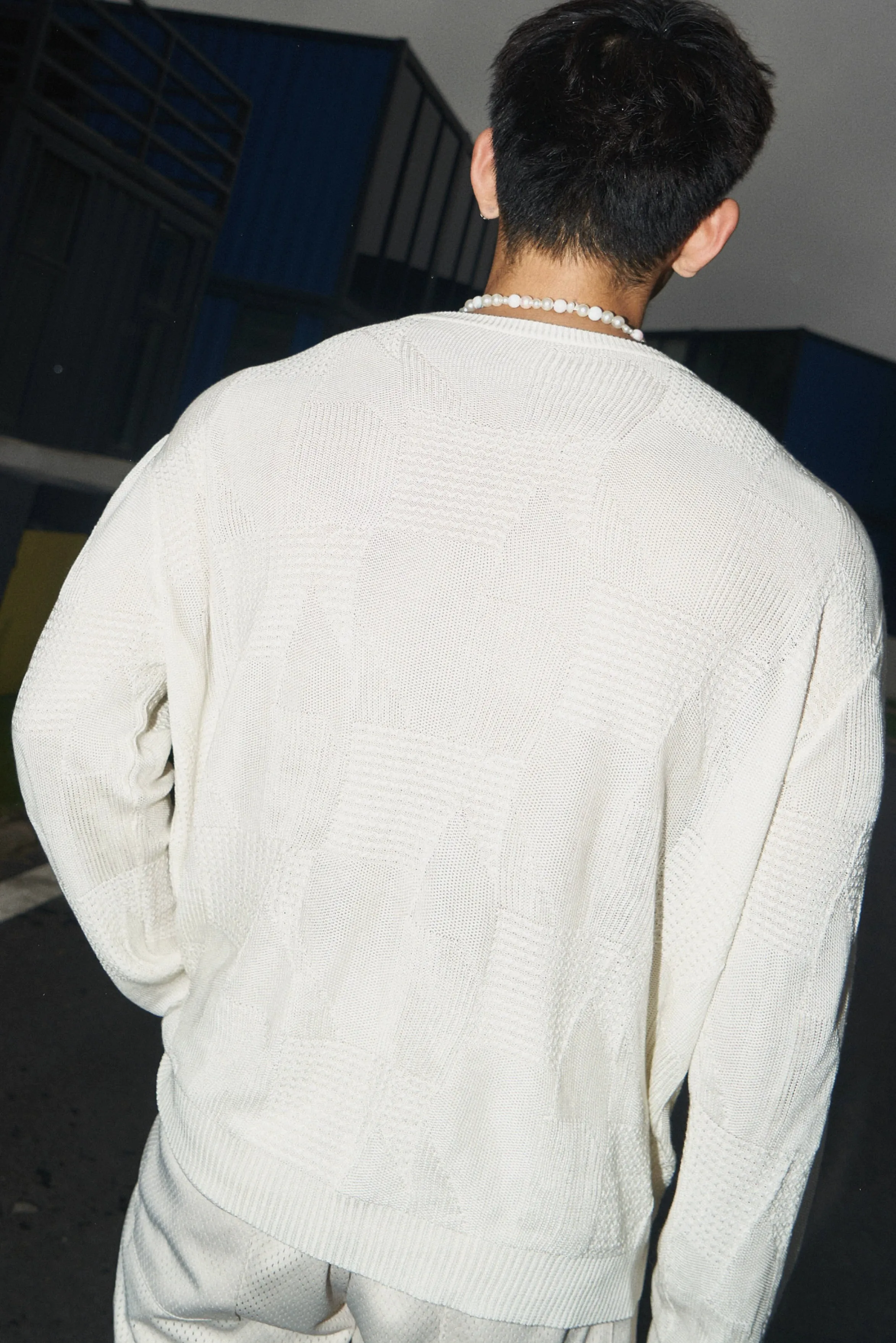 PLM Long Sleeve Breathable Hollow Jumper