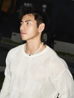 PLM Long Sleeve Breathable Hollow Jumper