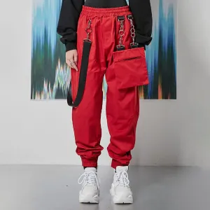Pocket Elastic Ankle Cool Skinny Pants