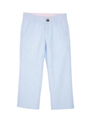 Prep School Pants - Breakers Blue Seersucker/Breakers Blue