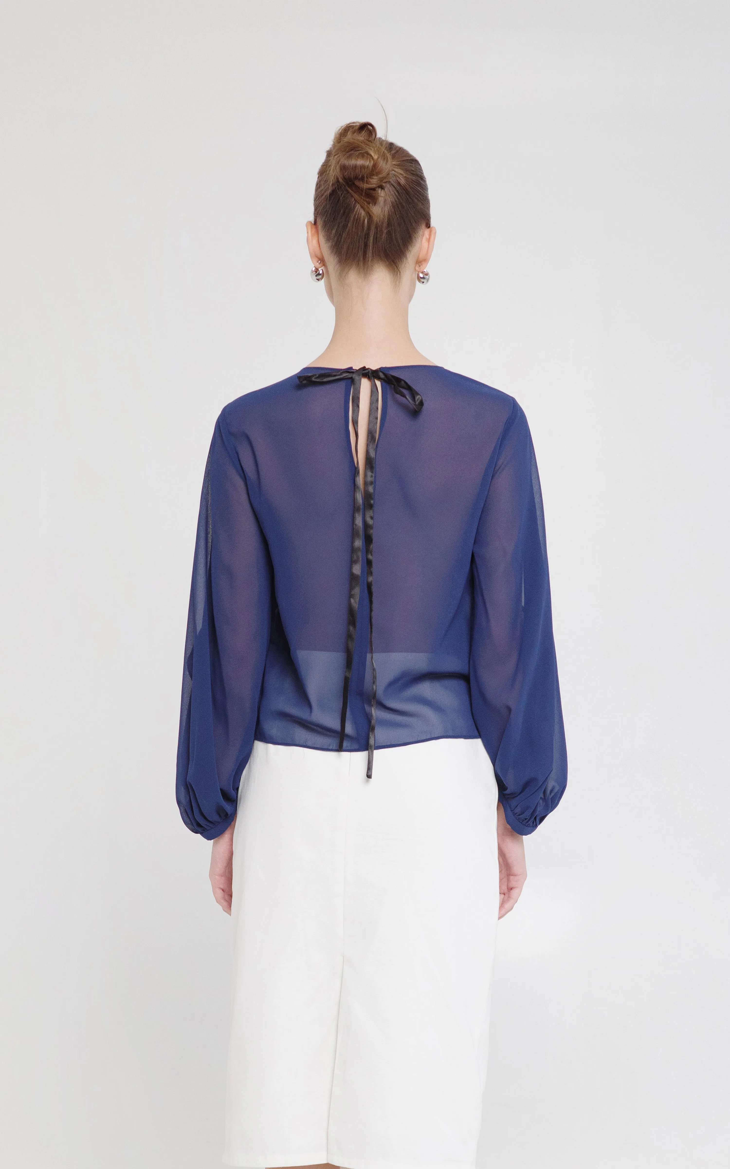 RAF X Martin Bautista Boscono Long Sleeve Top (Nvy.Blue)