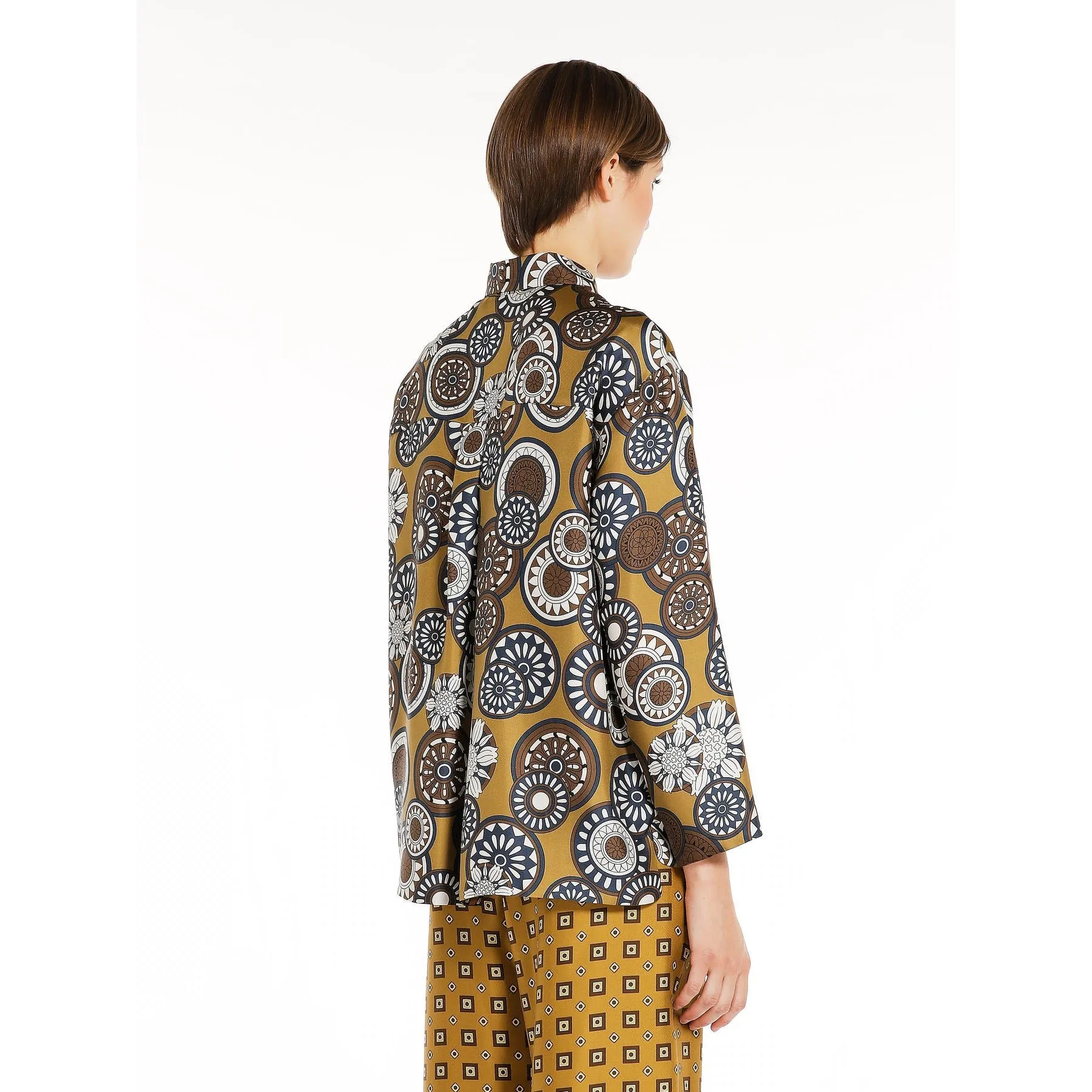 reversible silk shirt