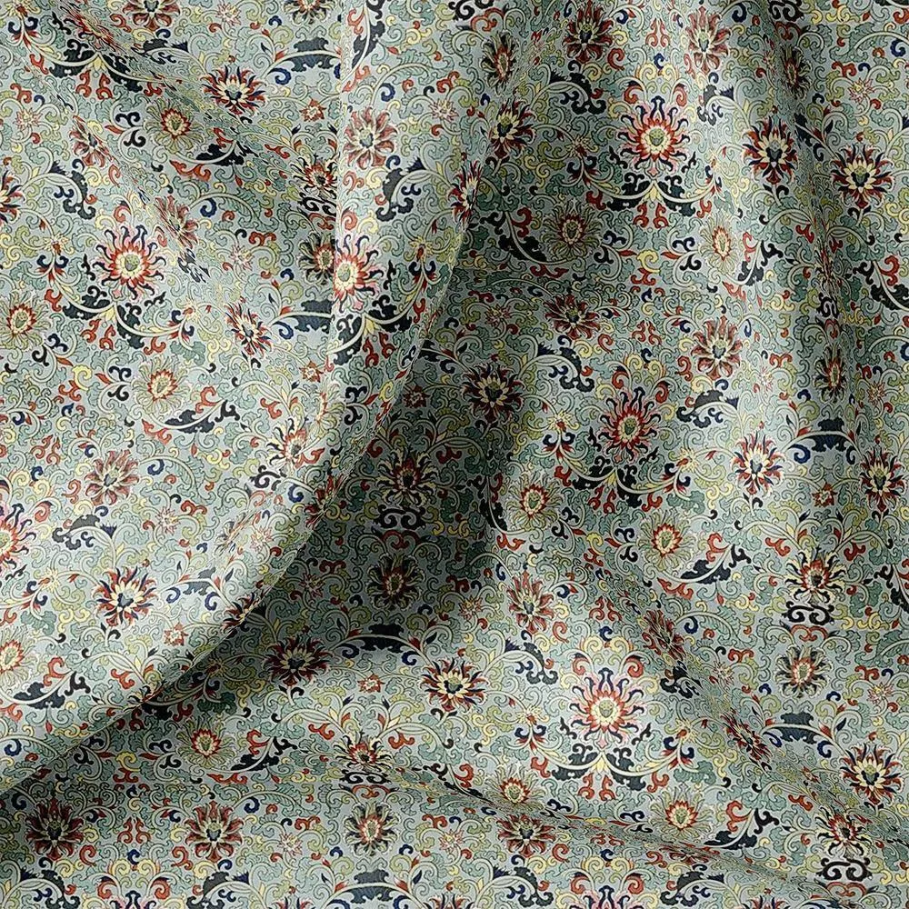 Rich Decorative Flower Digital Printed Fabric