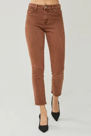 RISEN HIGH RISE SKINNY PANTS