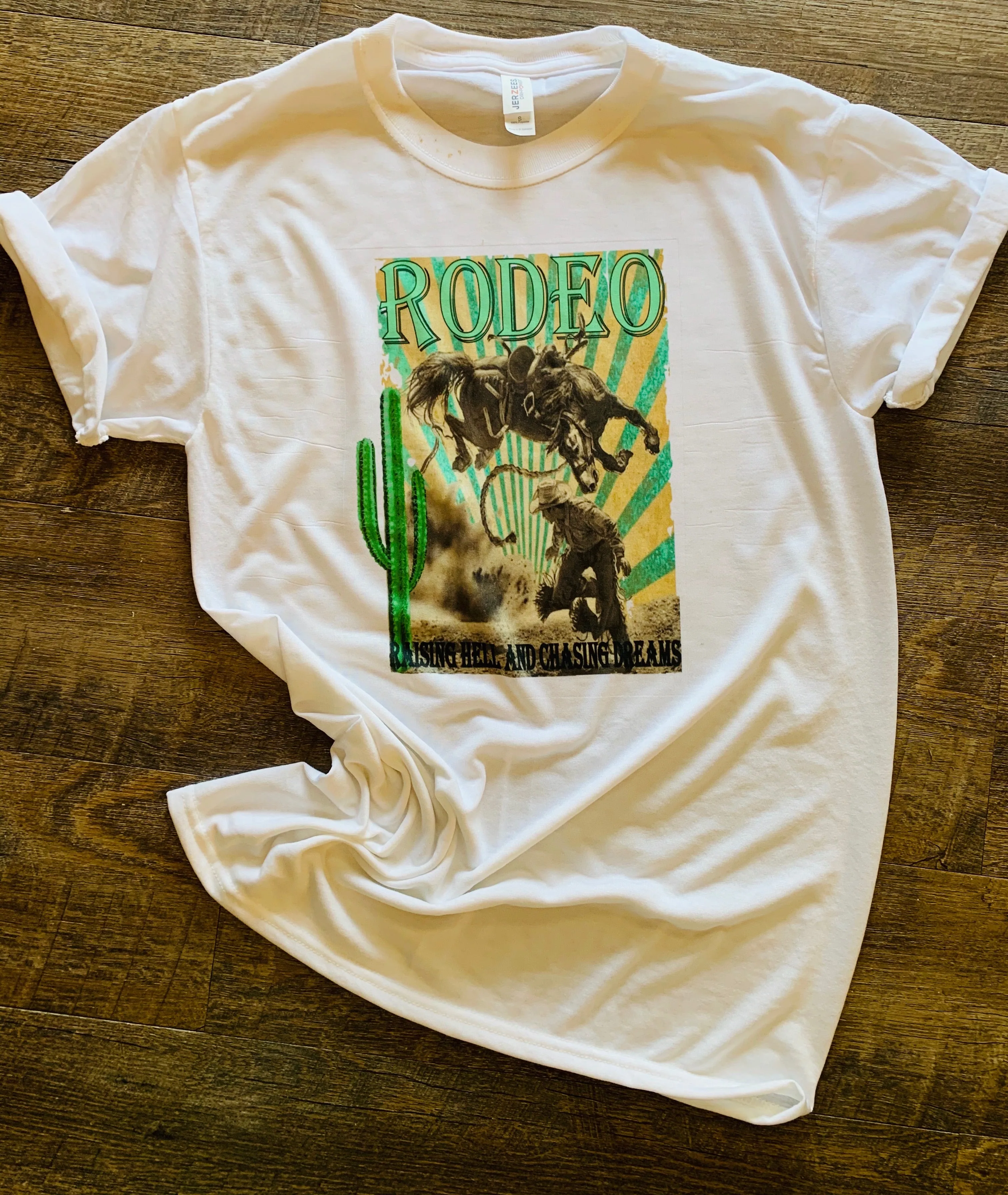 Rodeo. Raising Hell And Chasing Dreams.