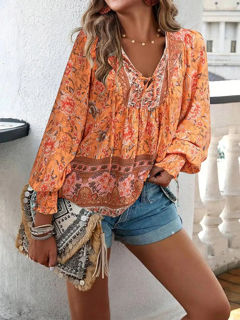 Scarlett | Elegant Floral Blouse