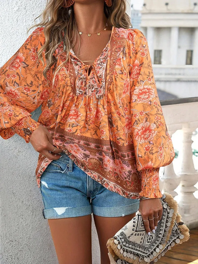 Scarlett | Elegant Floral Blouse