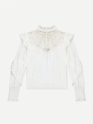 Seila Top in White