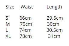 Sexy Button High Waist Plain Short Pants