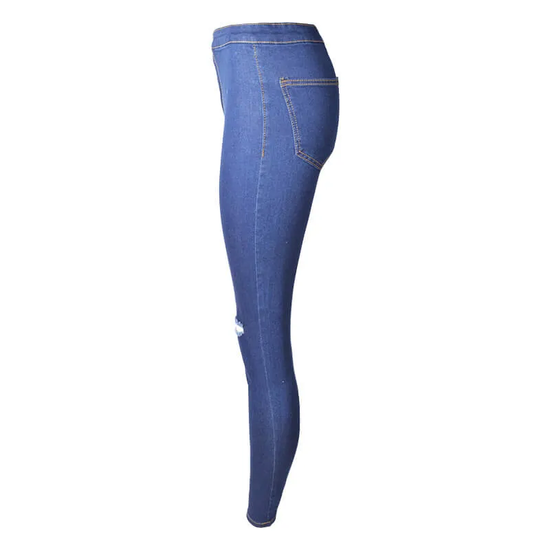 Sexy Plus Size Stretch Skinny Denim Pants
