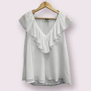 Show Me Your Mumu Easton Ruffle Top - Size Small