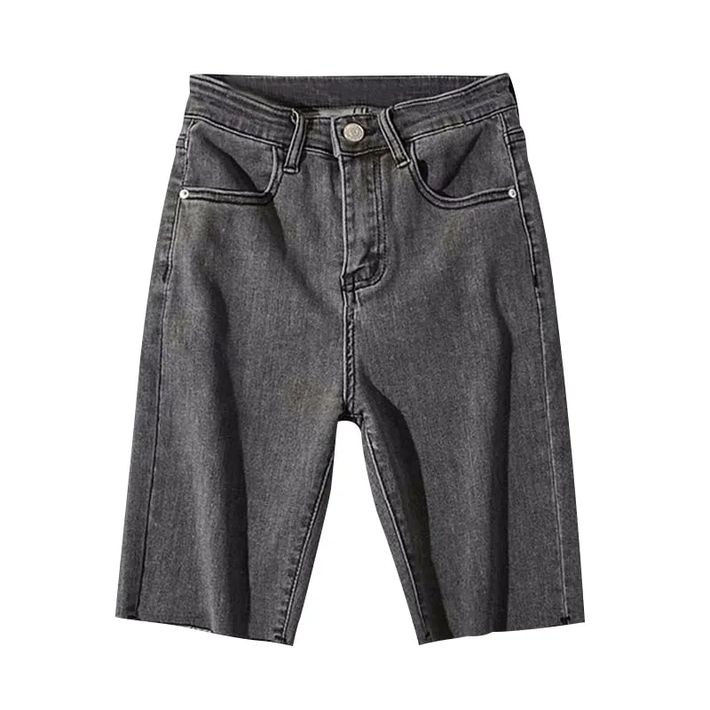 Skinny High Waist Shorts Jeans Push Up Shorts Women Denim Plus Size