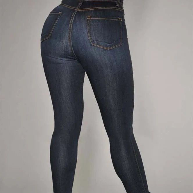 Skinny Slim-Fit Fitting Pocket Bodycon Pants