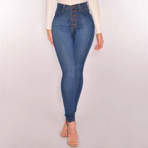 Skinny Slim-Fit Fitting Pocket Bodycon Pants