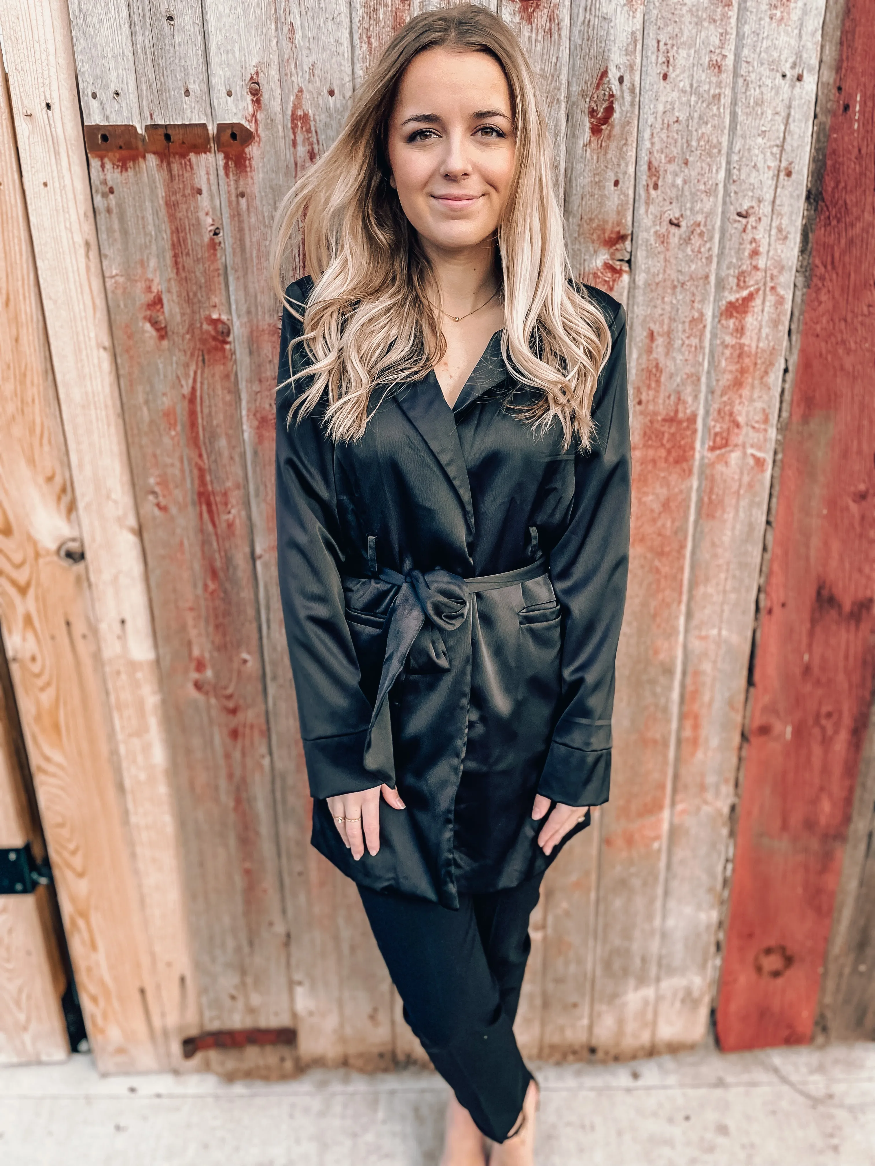 Sleek Black Pants