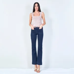 Sleek sleeveless bodysuit with ruched detail wholesale