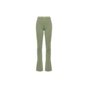 Sleek Split Leggings (Green)