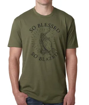 So Blessed So Blazed Crew Neck Shirt