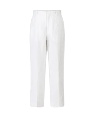 Straight Leg Linen Pants