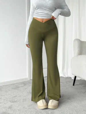 Stretchy Bootcut Pants