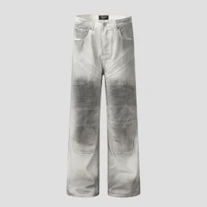 Stylish Grey Cargo Utility Pants